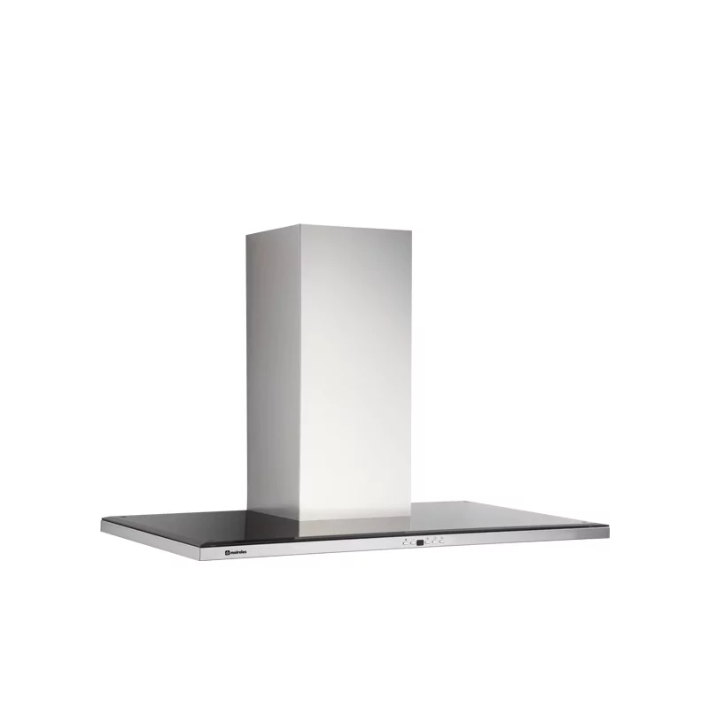 Kontrolsat - Chaminé Meireles - 690M3/H - Mep 191 Xn - Inox e Vidro Negro