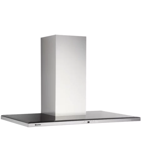 Kontrolsat - Chaminé Meireles - 690M3/H - Mep 191 Xn - Inox e Vidro Negro