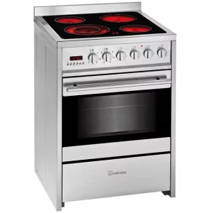 Kontrolsat - Fogão Elétrico Meireles - 55L - 4 Zonas - E 611 X - Inox