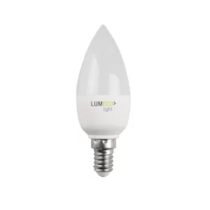 Kontrolsat - Lâmpada LED EDM - Vela - E14 - 5W - 400LM - 3200K - Luz Quente - 3,6x10,3cm - 98329