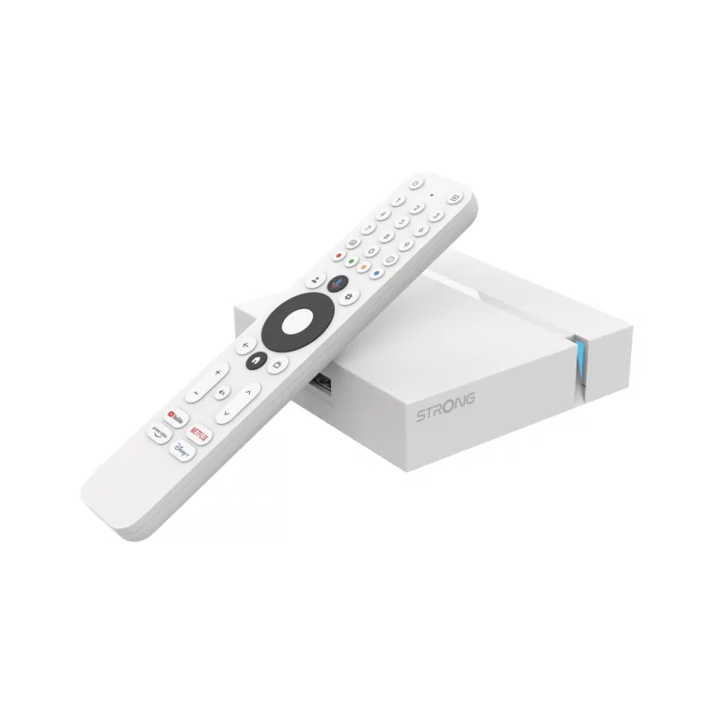 Kontrolsat - Strong Leap S3+ - 2GB/16GB - Android TV - Branca - 4K
