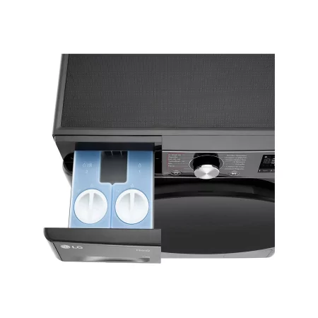 Kontrolsat - Máquina Lavar Roupa LG F4WR7511SGB (10kg - 1400rpm - Classe C)