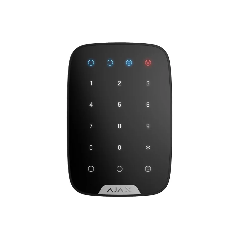 Kontrolsat - Teclado Táctil - Alarme Ajax - KEYPAD - Preto Kontrolsat - Teclado Táctil - Alarme Ajax - KEYPAD - Preto