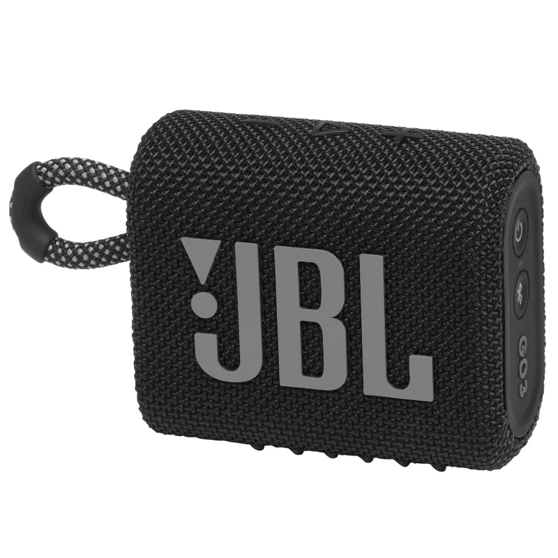 Kontrolsat - Portable Speaker JBL GO 3 - IP67 - Black - GO3BLK