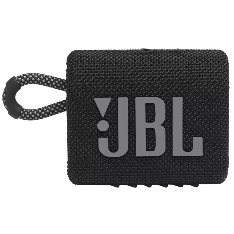 Kontrolsat - Portable Speaker JBL GO 3 - IP67 - Black - GO3BLK