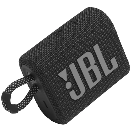 Kontrolsat - Portable Speaker JBL GO 3 - IP67 - Black - GO3BLK