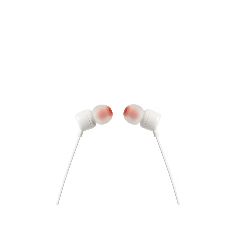 Kontrolsat - Headphones JBL - Pure Bass - White - T110WHT Kontrolsat - Headphones JBL - Pure Bass - White - T110WHT