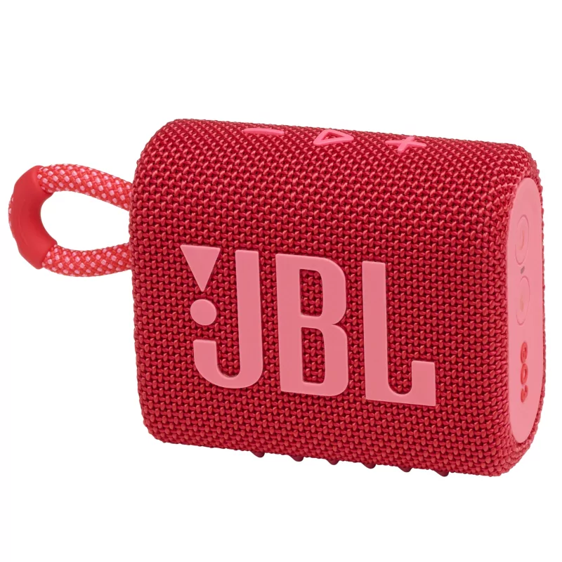 Kontrolsat - Coluna Portátil JBL GO 3 - IP67 - Vermelha - GO3RED