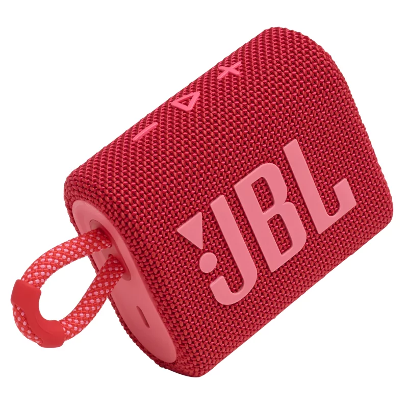 Kontrolsat - Coluna Portátil JBL GO 3 - IP67 - Vermelha - GO3RED