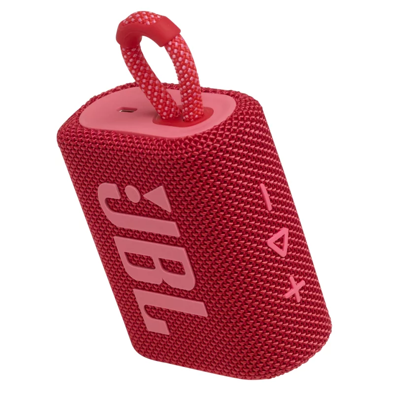 Kontrolsat - JBL GO 3 Portable Speaker - IP67 - Red - GO3RED