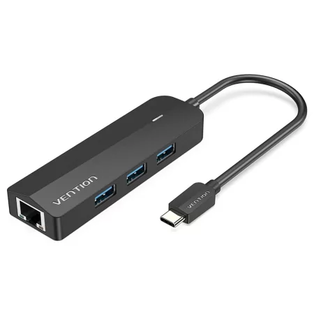 Kontrolsat - Docking USB Vention - Tipo C - Preto - TGOBB Kontrolsat - Docking USB Vention - Tipo C - Preto - TGOBB