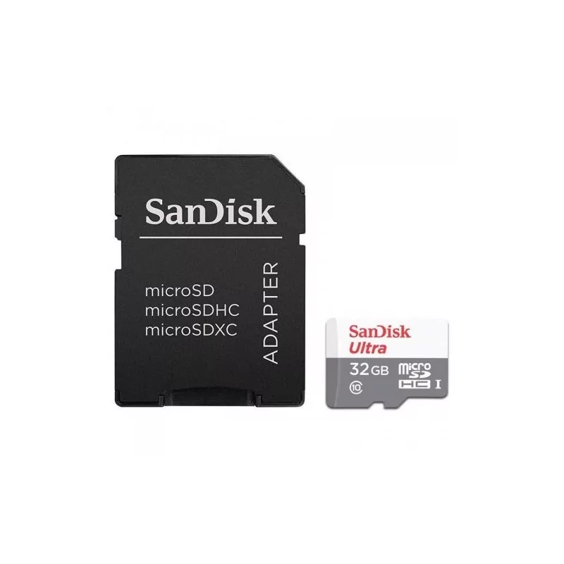 Kontrolsat - SanDisk Ultra 32GB Memory Card - MicroSD HC with Adapter - Class 10 - 100MB/s