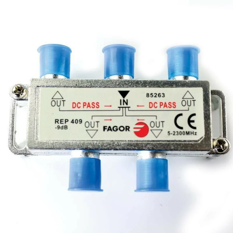 Repartidor Fagor 1 FI SAT 4 Saidas Passagem Corrente (FA85263) Repartidor Fagor 1 FI SAT 4 Saidas Passagem Corrente (FA85263)
