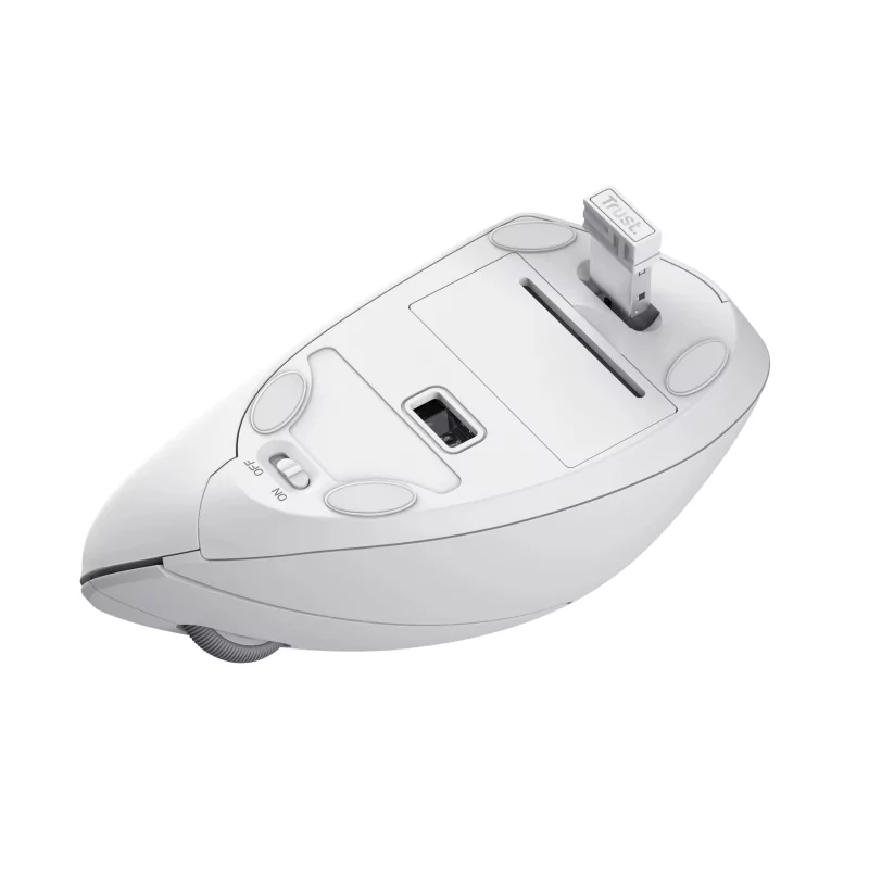 Kontrolsat - Rato Trust Verto Ergonomico - 1600 DPI - Branco
