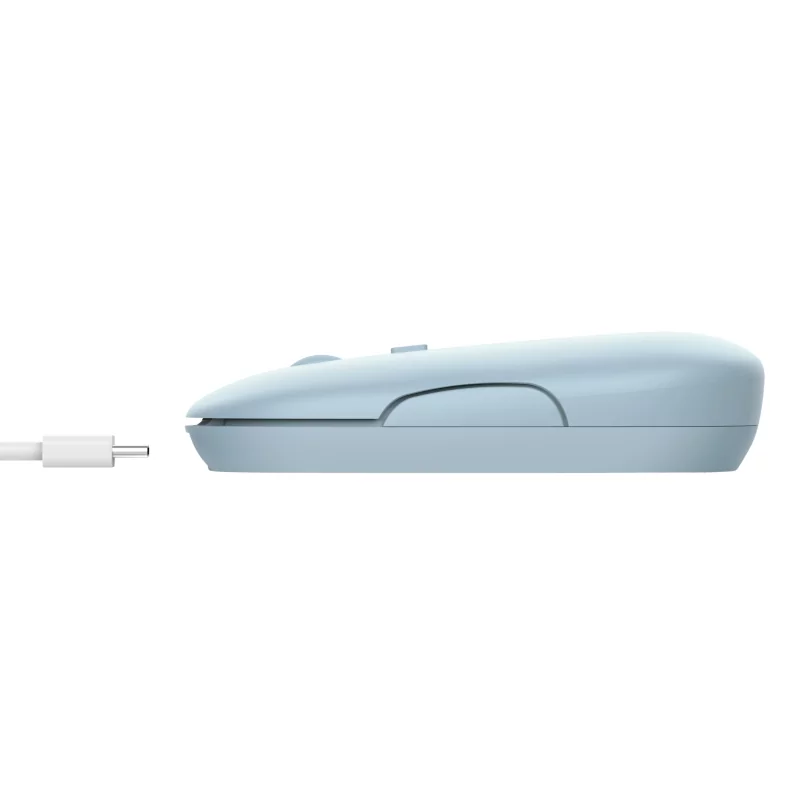 Kontrolsat - Trust Puck Mouse - 1600 DPI - Wireless - Blue