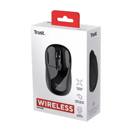 Kontrolsat - Trust Basics Mouse - 1600 DPI - Wireless Kontrolsat - Trust Basics Mouse - 1600 DPI - Wireless