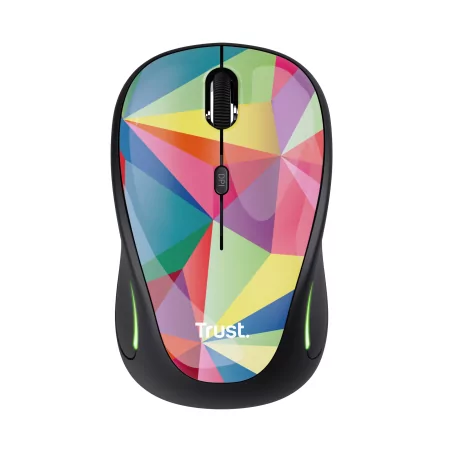 Kontrolsat - Trust Yvi Mouse - 1600 DPI - Wireless - Multicolor