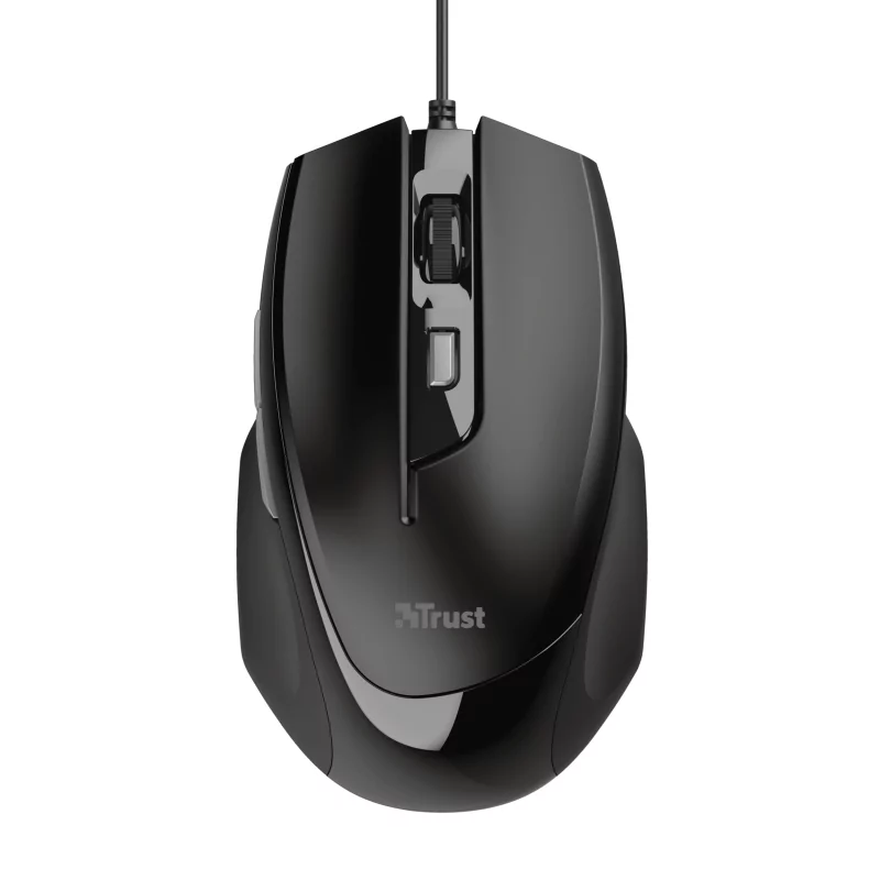 Kontrolsat - Trust Voca Comfort Mouse - 2400 DPI - Black