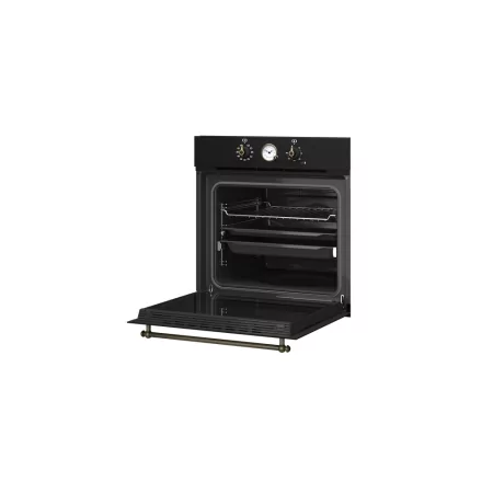 Kontrolsat - Forno Teka Rústico - HRB 6300 AT- 70L - Classe A - Preto