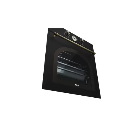 Kontrolsat - Rustic Teka Oven - HRB 6300 AT- 70L - Class A - Black
