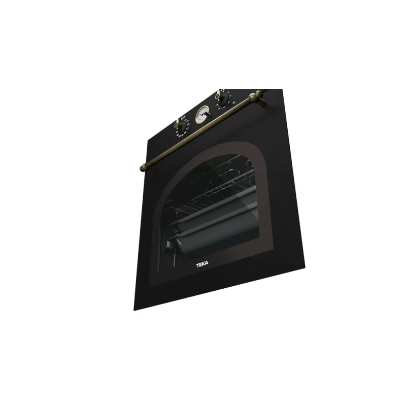 Kontrolsat - Forno Teka Rústico - HRB 6300 AT- 70L - Classe A - Preto