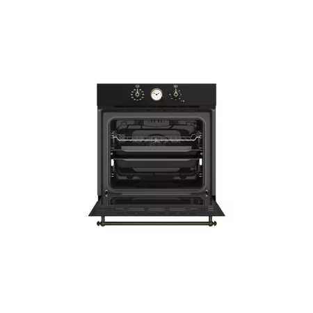 Kontrolsat - Forno Teka Rústico - HRB 6300 AT- 70L - Classe A - Preto