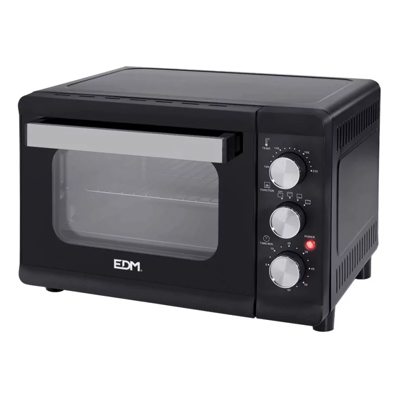 Kontrolsat - Mini Forno EDM - 23L - 1380W - Preto - 07578