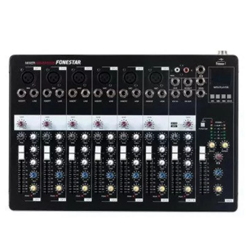 Mezclador Fonestar BT/USB/MP3 - SM-2703UB