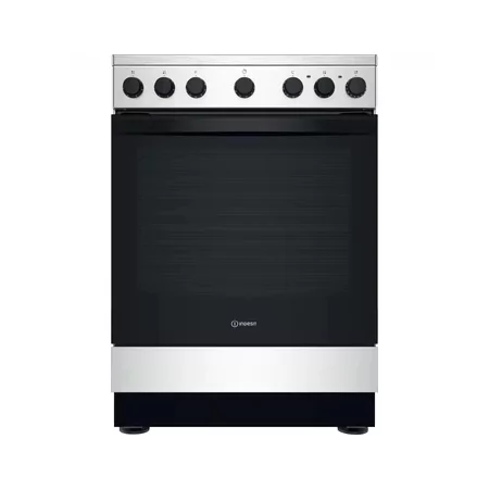 Kontrolsat - Fogão Eletrico Indesit - 4 Queimadores - 69L - Inox - IS67V5PHX/E
