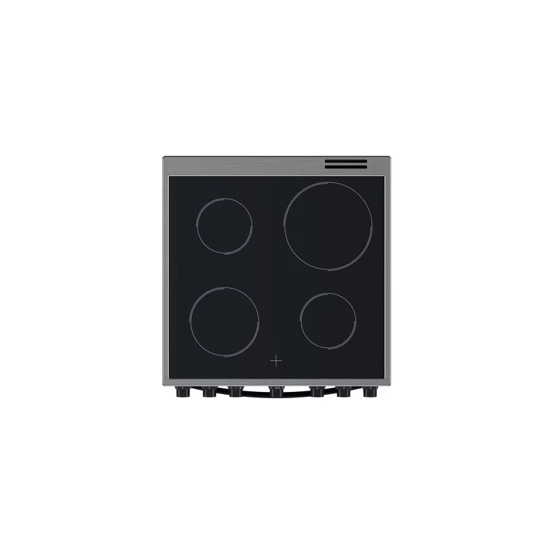 Kontrolsat - Fogão Eletrico Indesit - 4 Queimadores - 69L - Inox - IS67V5PHX/E