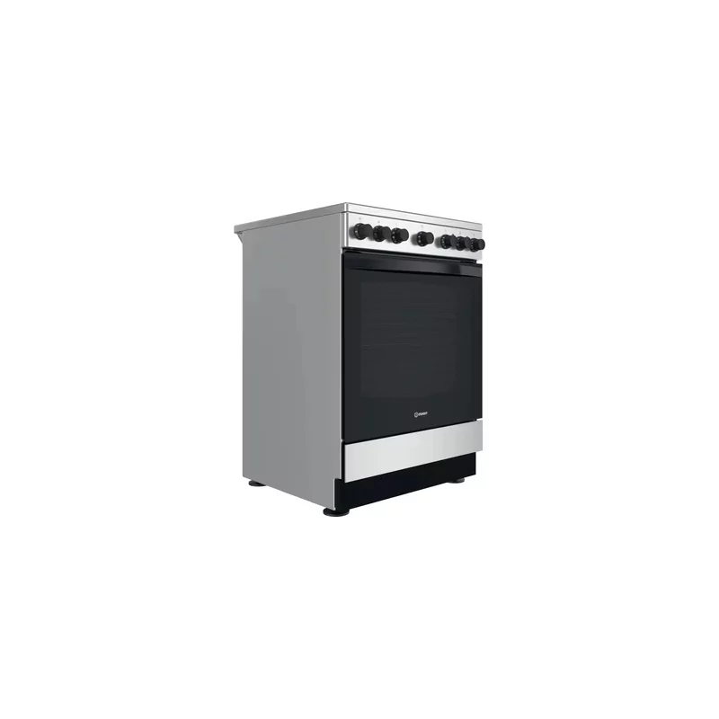 Kontrolsat - Fogão Eletrico Indesit - 4 Queimadores - 69L - Inox - IS67V5PHX/E