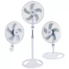 Kontrolsat - Standing / Wall / Portable Fan (3 in 1) - 107-130cm EDM - White - 45W
