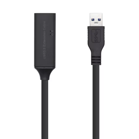 Kontrolsat - Cabo Usb(A)/M - A USB 3.0 (a)h Aisens Amplificador 5M - Macho / Fêmea USB A - 9W Kontrolsat - Cabo Usb(A)/M - A USB 3.0 (a)h Aisens Amplificador 5M - Macho / Fêmea USB A - 9W