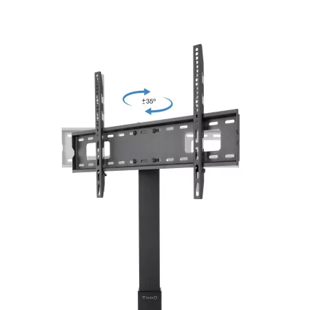 Kontrolsat - TooQ Floor TV Stand - Height Adjustment - 37" / 70" - FS2285M-B