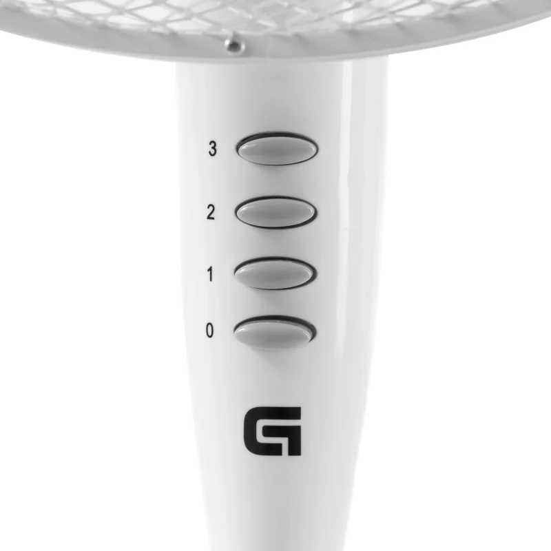 Kontrolsat - Ventoinha de Pé Grunkel Fan-165r, 50W, (5 aspas 40cm, 3 velocidades)