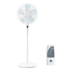 Kontrolsat - Standing fan grunkel fan-b16ecotimer - 60w - 5 blades 40cm - 3 speeds