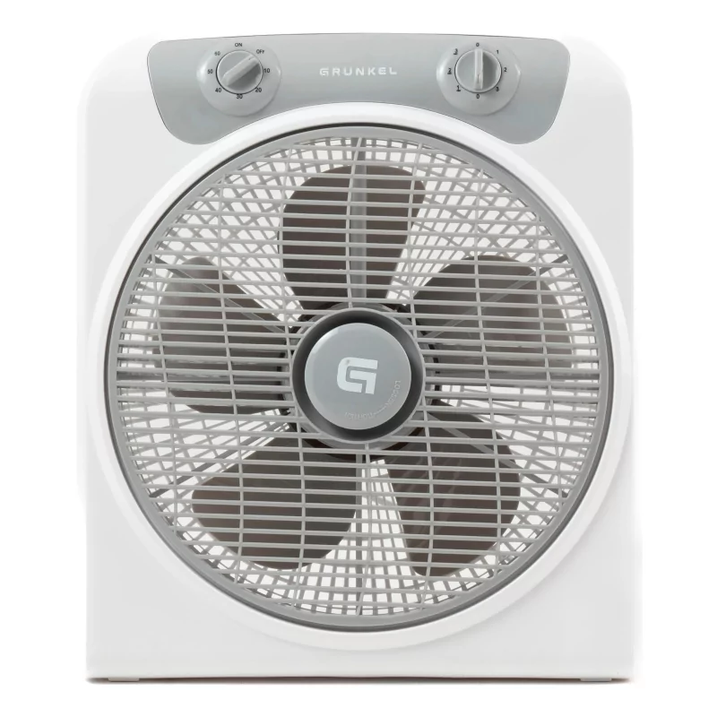 Kontrolsat - Grunkel box fan floor fan - 45w - 3 speeds