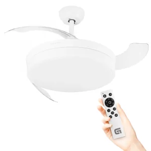 Kontrolsat - Ventoinha de Teto Grunkel Skywind-42BL - 40W (6 velocidades)