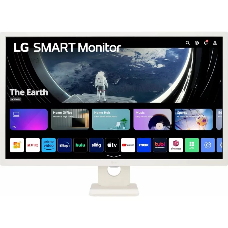 Kontrolsat - Smart Monitor LG MyView 32 - 32SR50F-W - Full HD - Branco