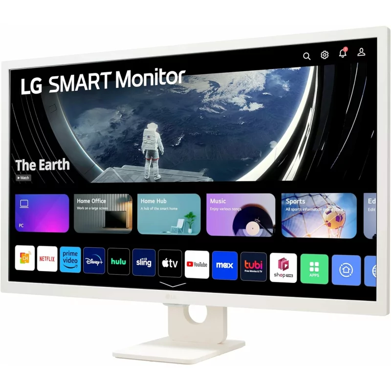 Kontrolsat - Smart Monitor LG MyView 32 - 32SR50F-W - Full HD - Branco