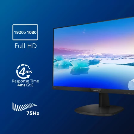 Kontrolsat - Monitor Philips 24" LCD - 75Hz - Full HD Kontrolsat - Monitor Philips 24" LCD - 75Hz - Full HD