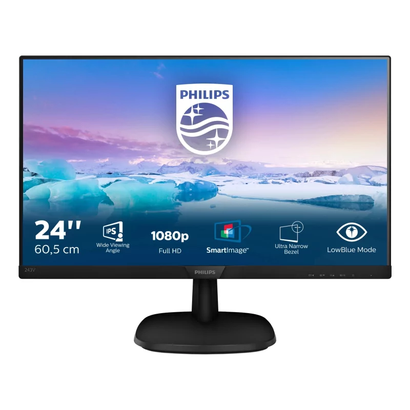 Kontrolsat - Monitor Philips 24" LED - 75Hz - FullHD