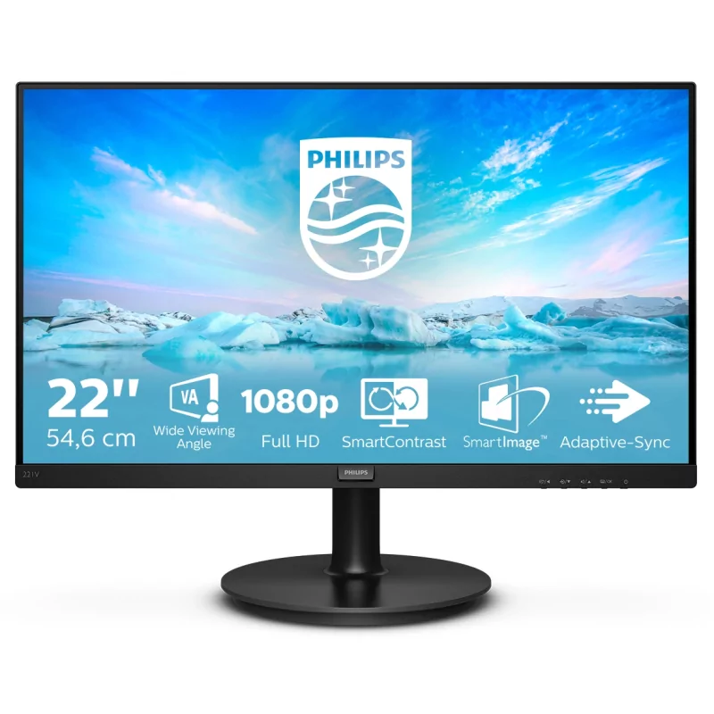 Kontrolsat - Philips V Line 221V8/00 21.5" LED FullHD Monitor