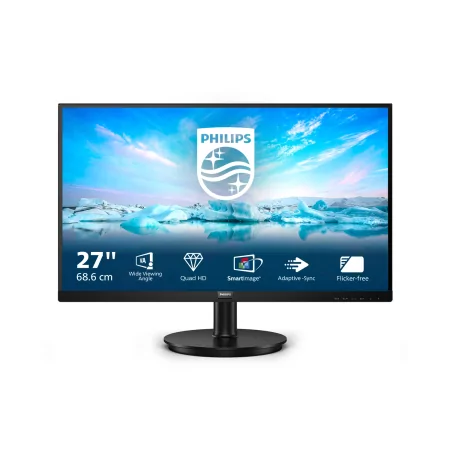 Kontrolsat - Monitor Philips LCD - Preto - 275V8LA/00 Kontrolsat - Monitor Philips LCD - Preto - 275V8LA/00