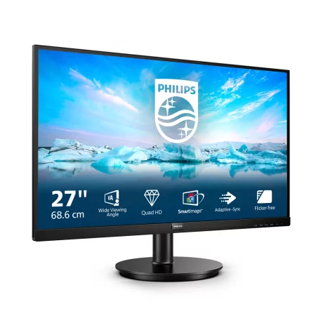 Kontrolsat - Monitor Philips LCD - Preto - 275V8LA/00 Kontrolsat - Monitor Philips LCD - Preto - 275V8LA/00