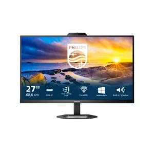 Kontrolsat - Monitor Philips LCD C/Webcam - Preto - 27E1N5600HE/00