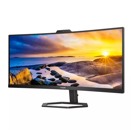 Kontrolsat - Monitor Philips LCD 34" C/Webcam - Preto - 34E1C5600HE/00 Kontrolsat - Monitor Philips LCD 34" C/Webcam - Preto - 34E1C5600HE/00