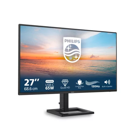 Kontrolsat - Monitor Philips Quad HD - Preto - 27E1N1600AE/00