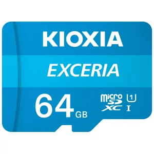 Kontrolsat - Kioxia MicroSD Memory Card - Exceria 64GB - W/ Adapter