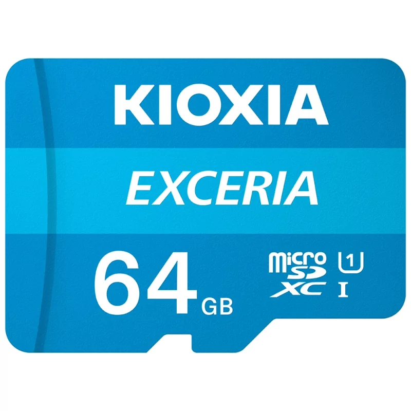 Kontrolsat - Kioxia MicroSD Memory Card - Exceria 64GB - W/ Adapter